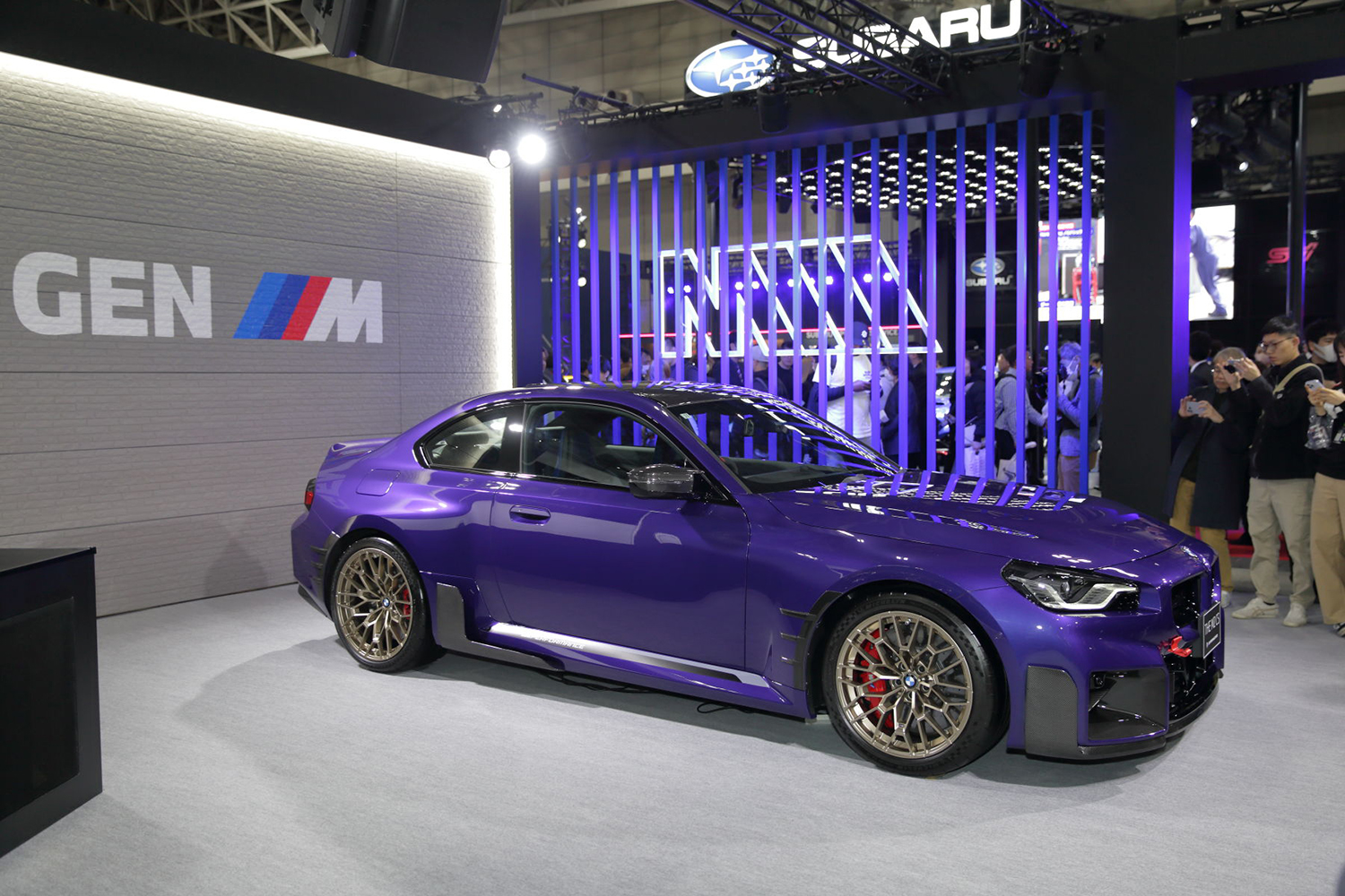 BMWブースにて話題のM２CSを日本初公開 〜 画像3