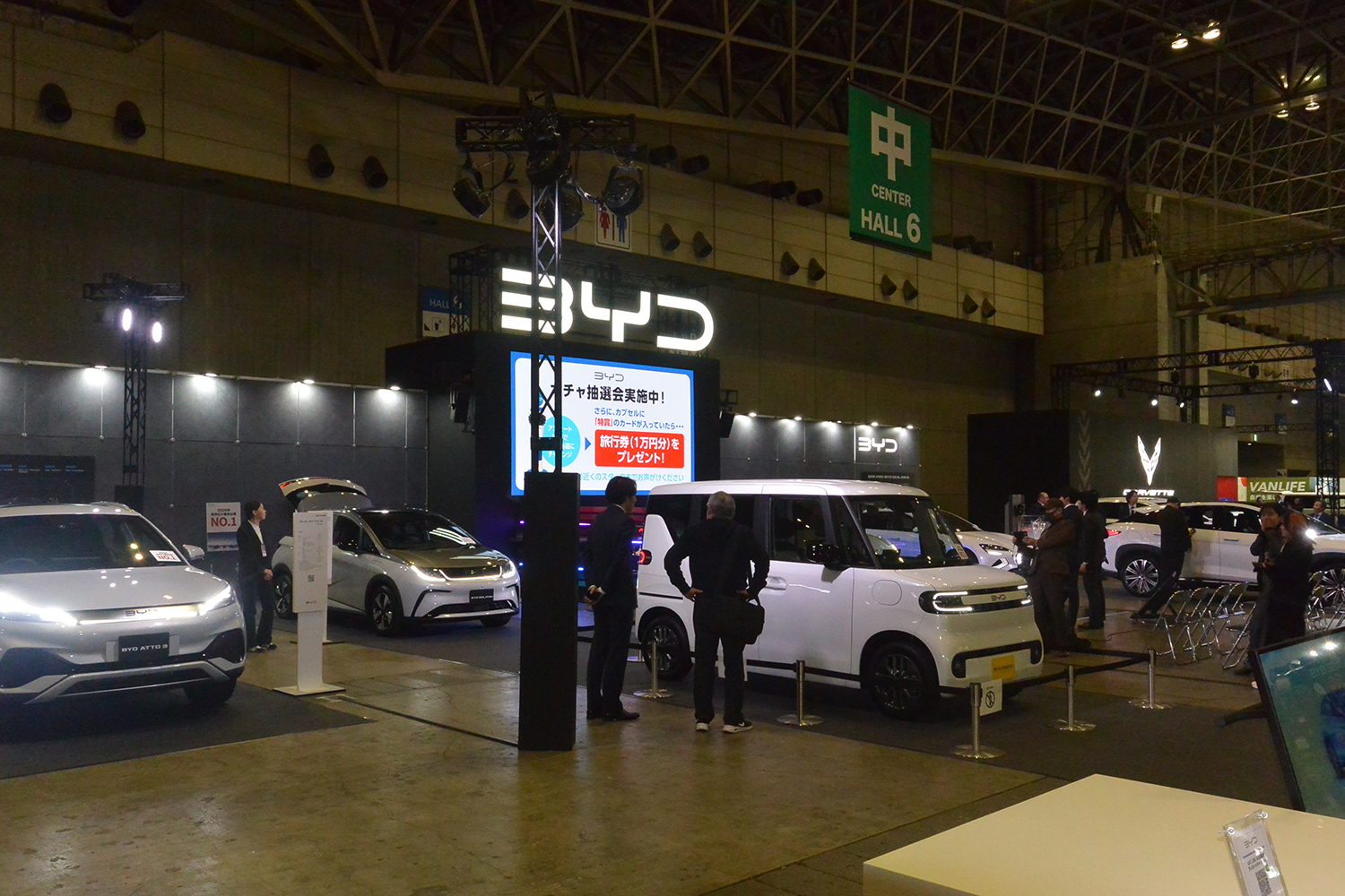 東京オートサロン2026 BYDブース