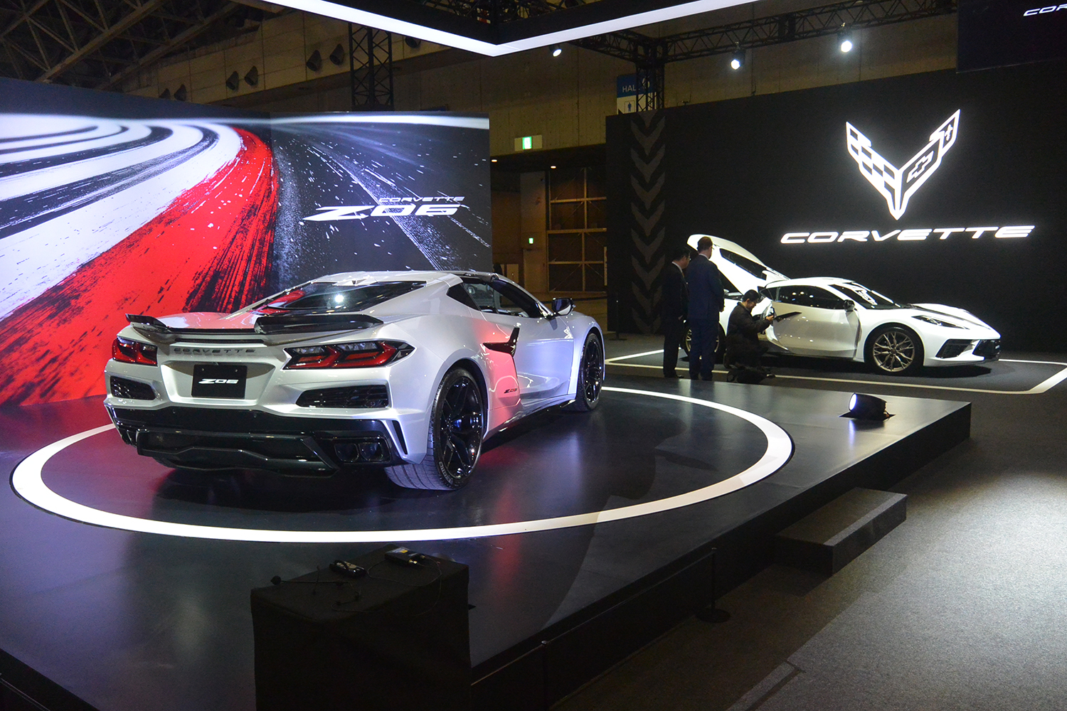 走りと見た目の両方を極めた特別仕様車「シボレー・コルベットZ06 Santorini Edition」が登場【東京オートサロン2026】