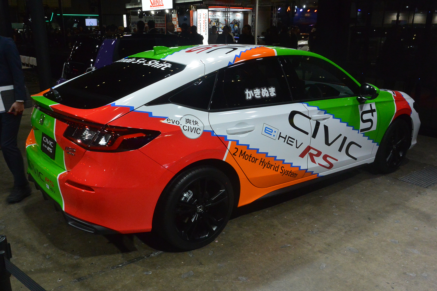 東京オートサロン2026のホンダブースの様子