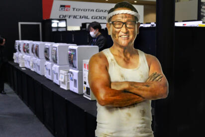 モリゾウのアクリルスタンドは連日完売!?　ただ新車を展示しただけじゃないトヨタブースはクルマ好きが羨むプランに溢れていた【東京オートサロン2026】