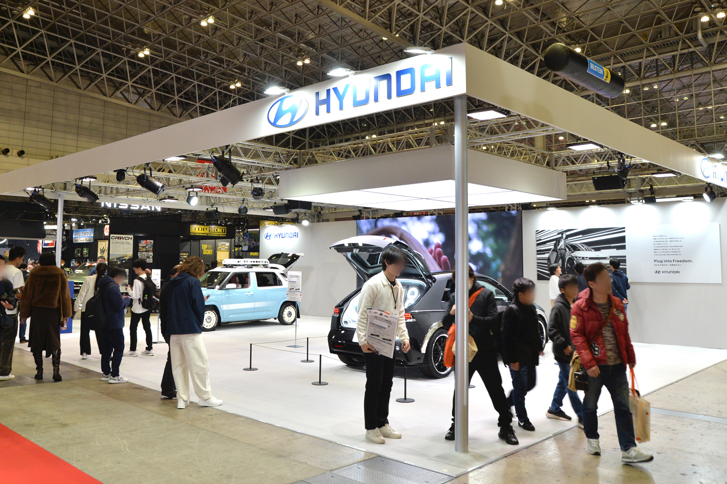 東京オートサロン2026 ヒョンデブースの様子