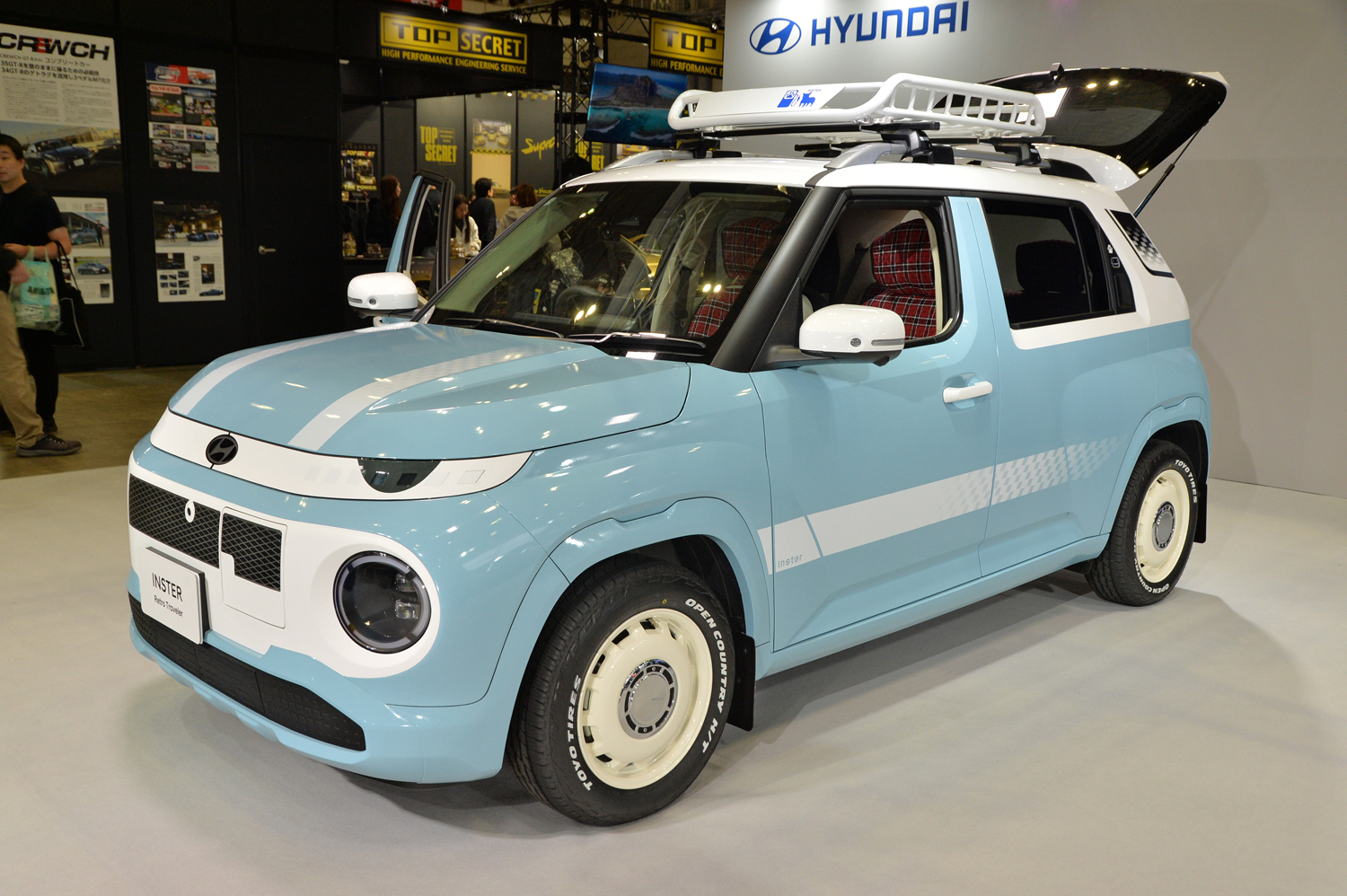 東京オートサロン2026 ヒョンデブースの様子