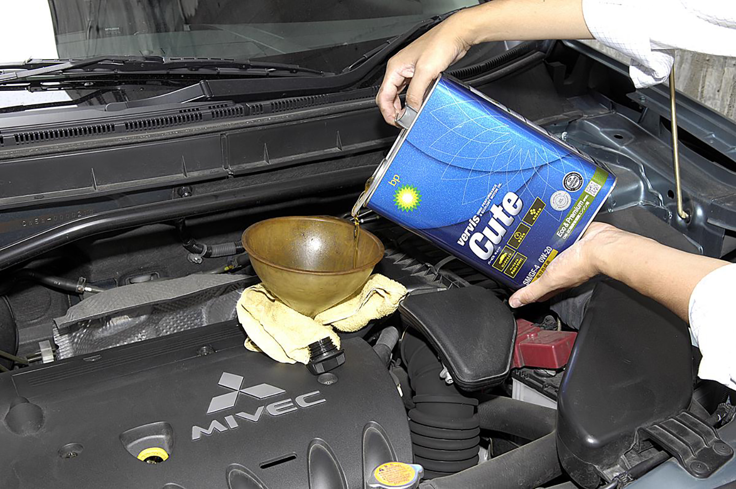 オイル交換のイメージ