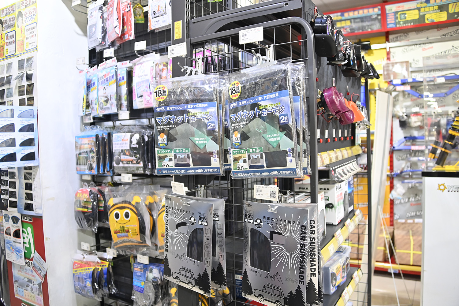 台湾のカー用品コーナーのイメージ