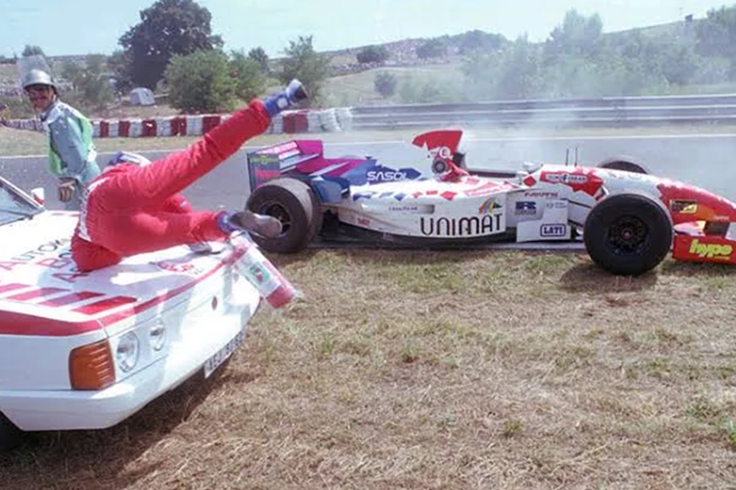 井上隆智穂のマーシャルカーに轢かれた事件