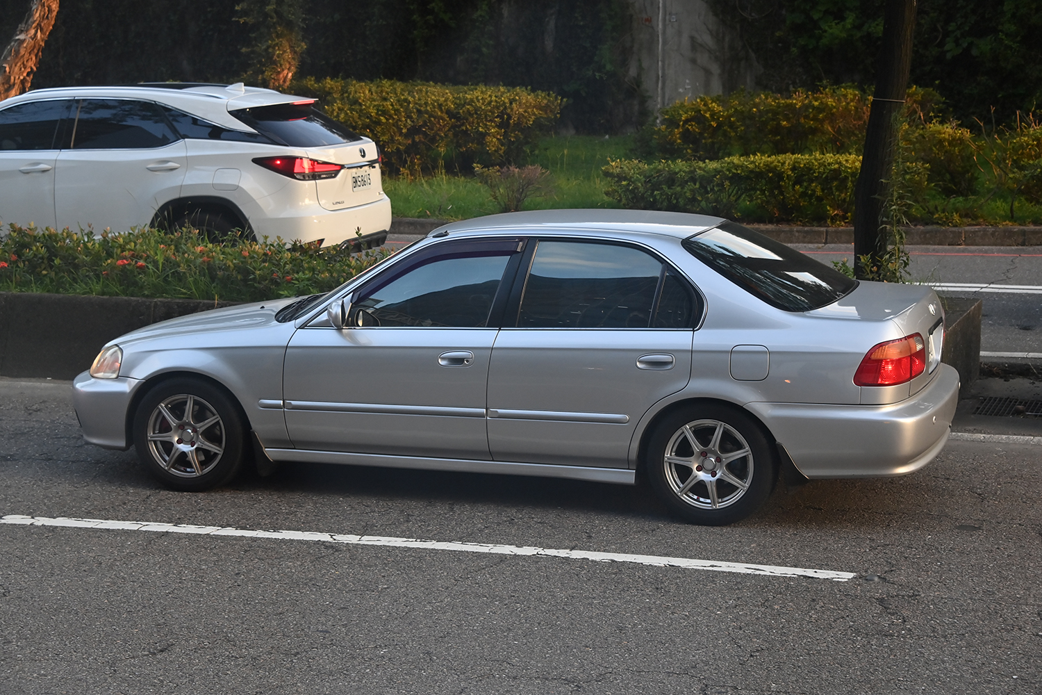 台北の市街地の様子