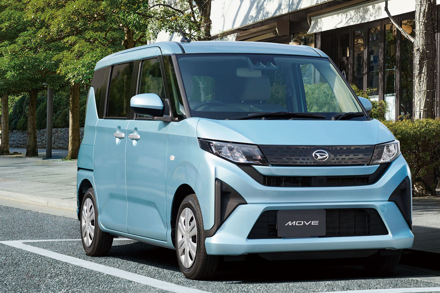 ダイハツ・ムーヴのフロントスタイリング