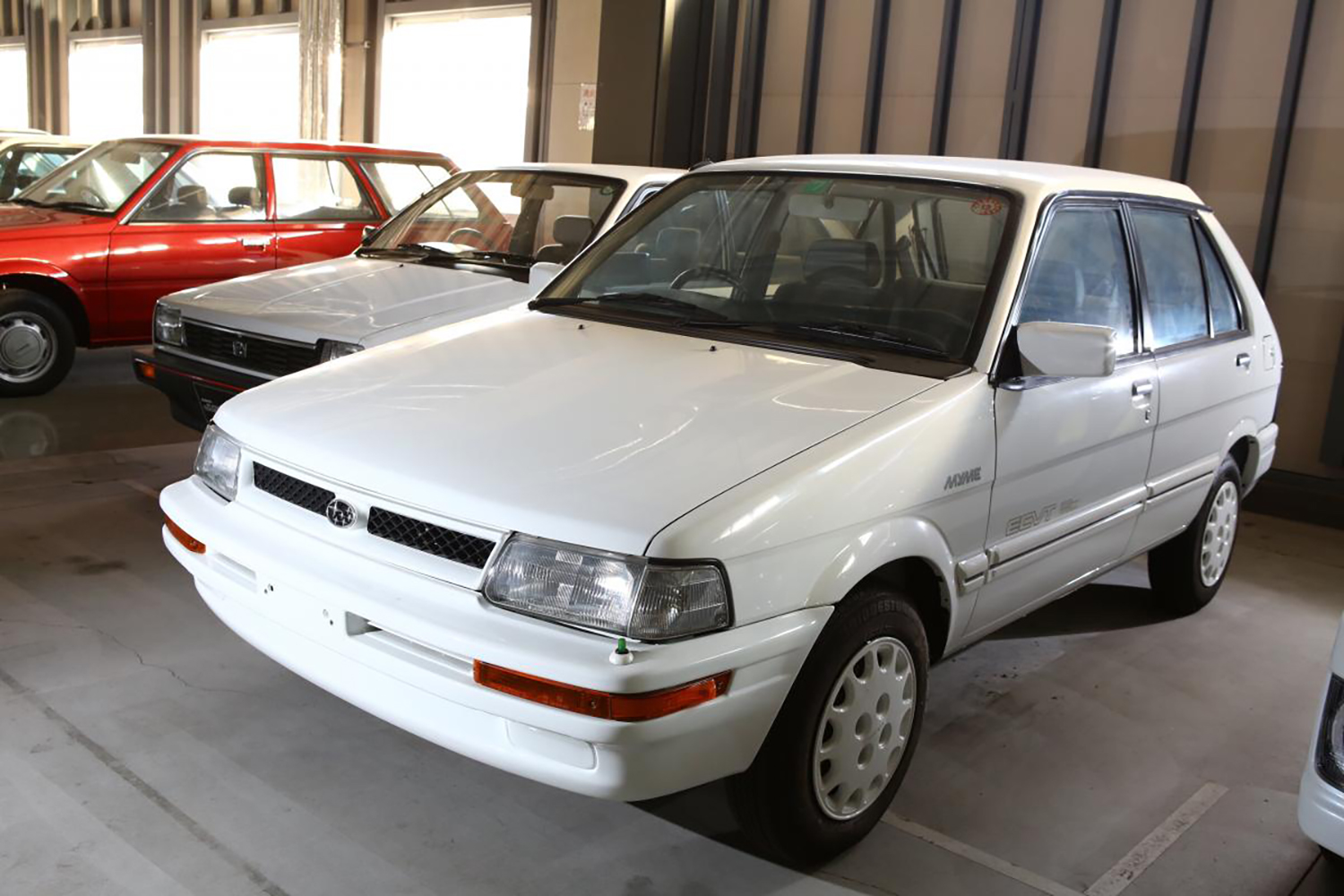 CVTを搭載したスバル・ジャスティ