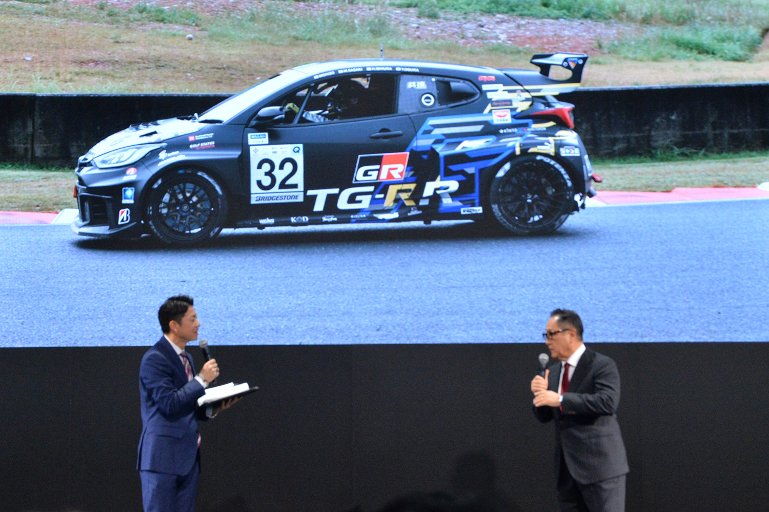 GRのプレスカンファレンス