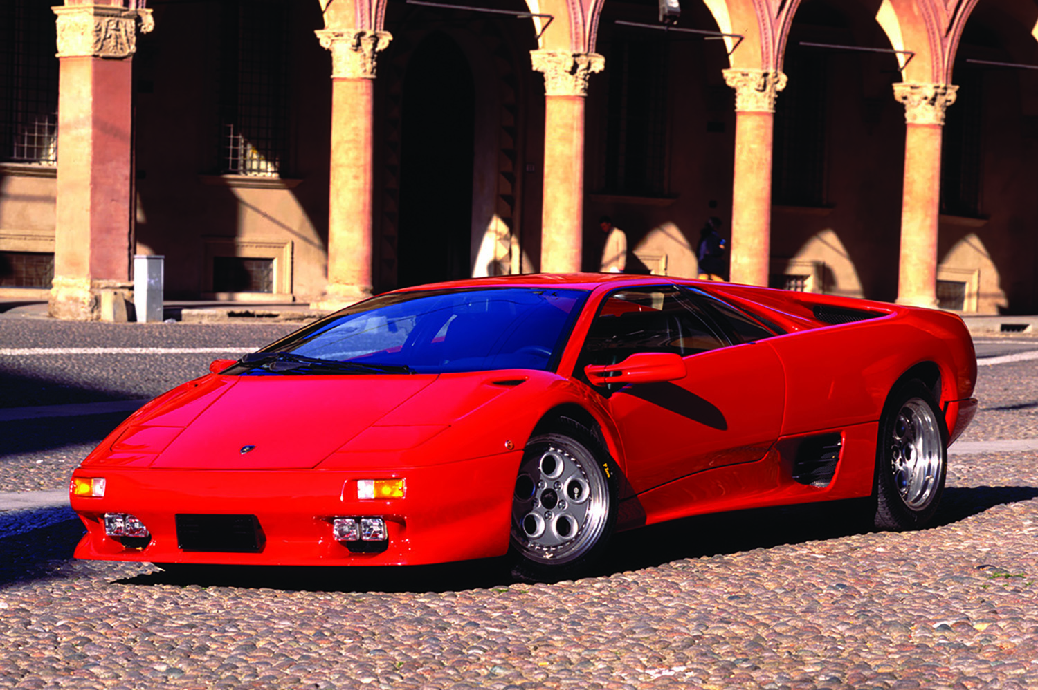 ランボルギーニ・ディアブロVTのフロントスタイリング