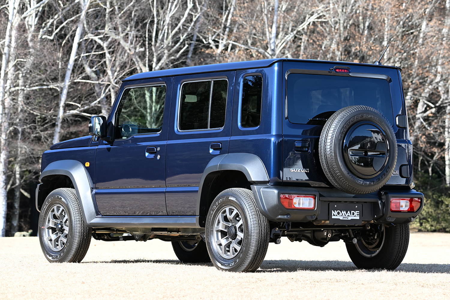 スズキ・ジムニーノマドのリヤスタイリング