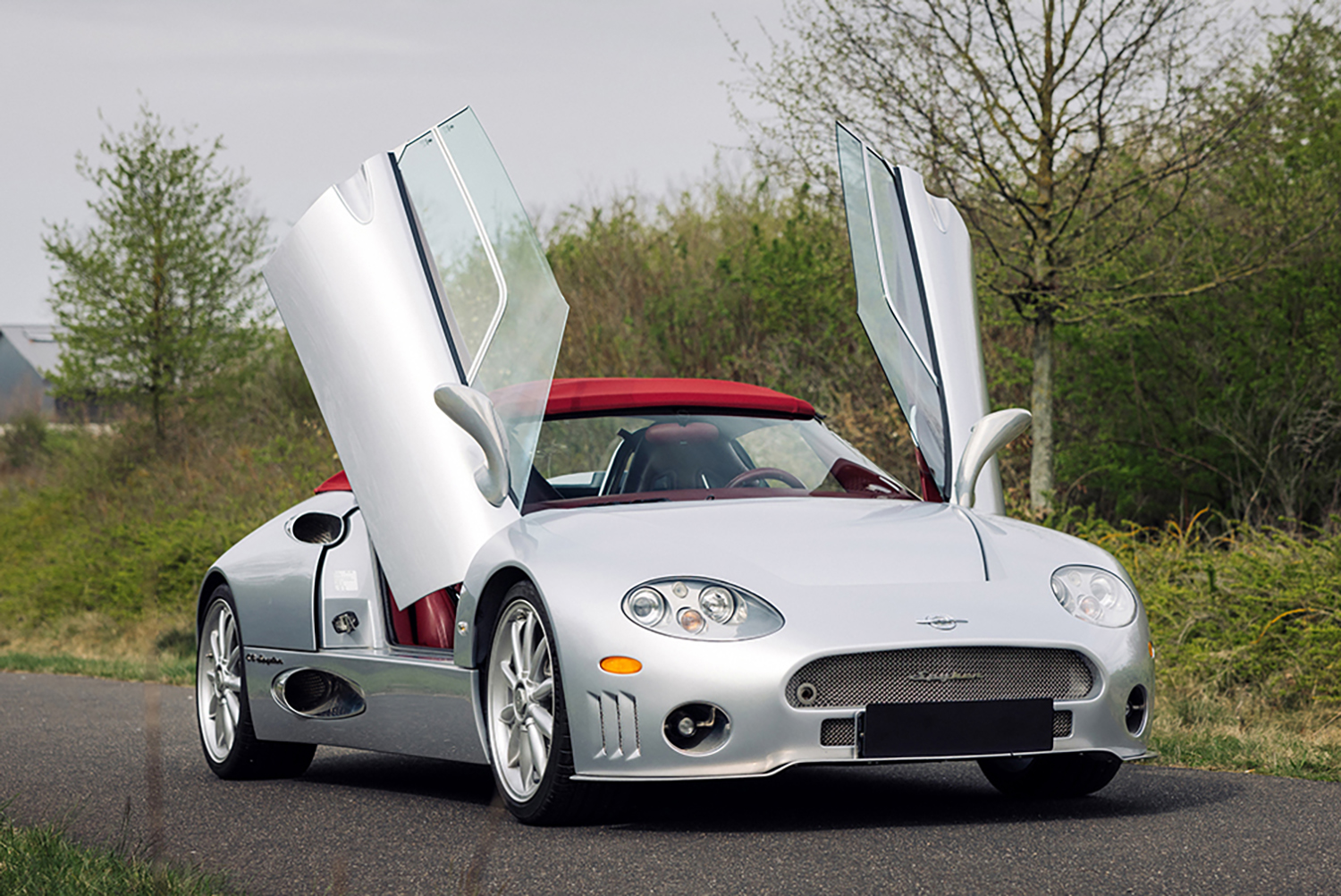 スパイカーC8スパイダーのフロントスタイリング