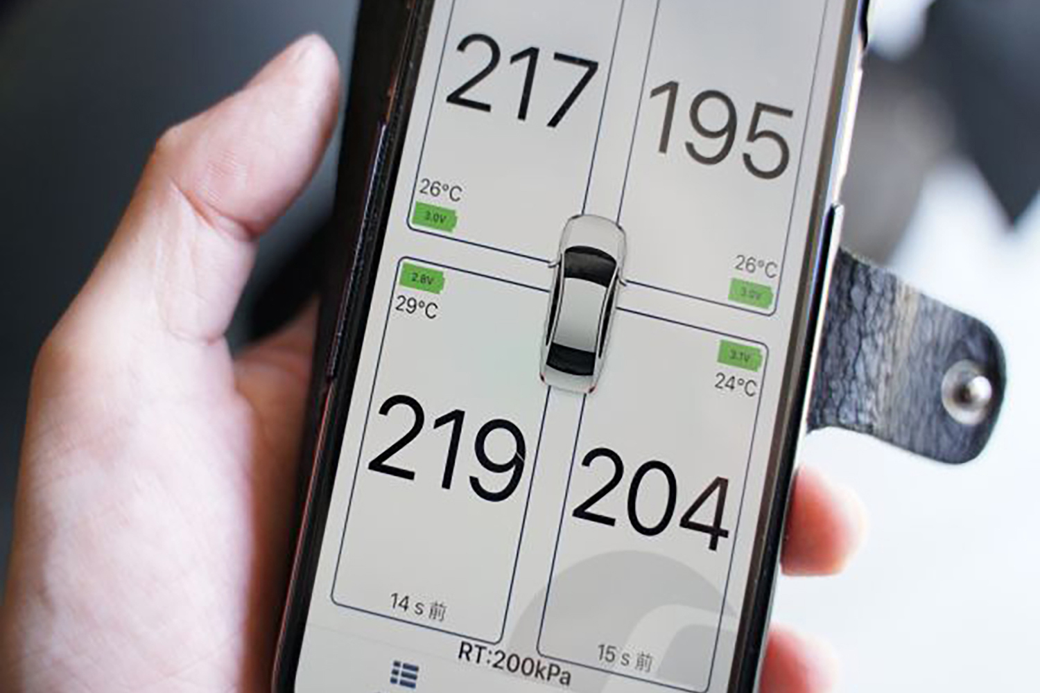 タイヤ空気圧モニター