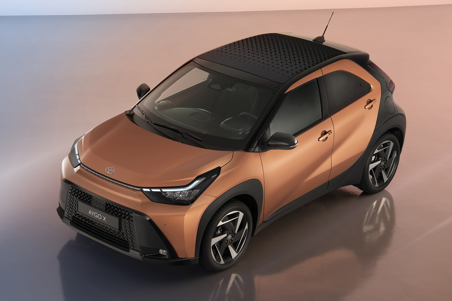 トヨタ・アイゴXののフロントスタイリング