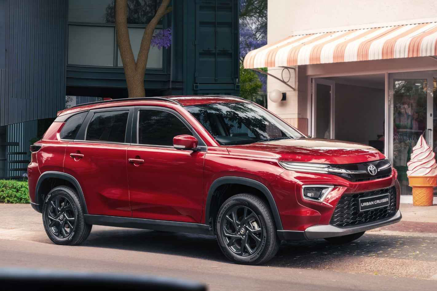 トヨタ・アーバンクルーザーのフロントスタイリング