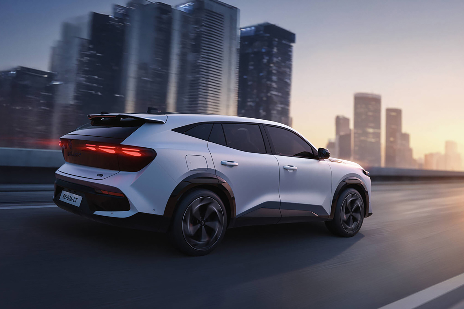 ルノー・フィランテのリヤスタイリング