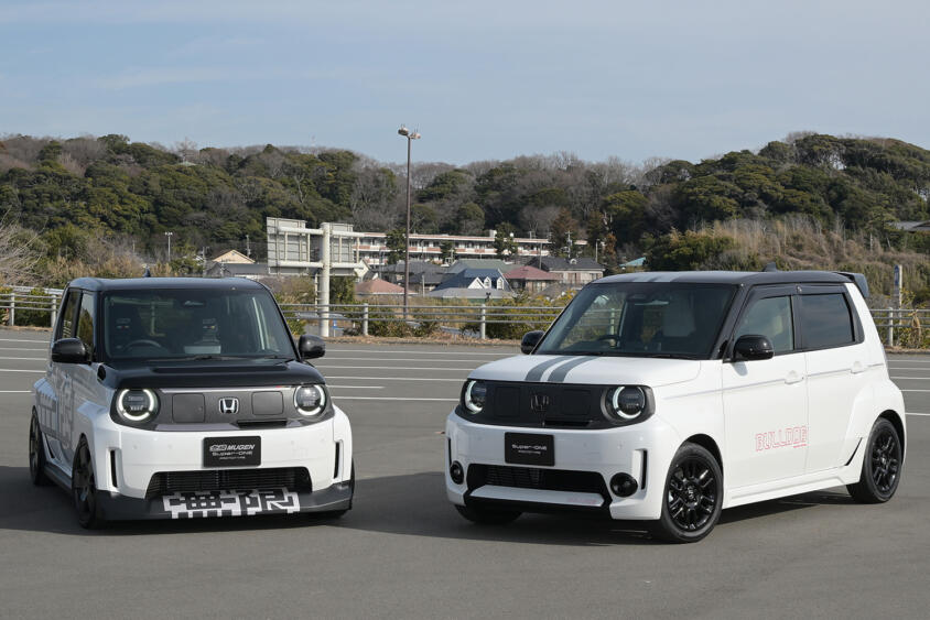 N-ONE e:をチューンしたスーパーワンを無限とホンダアクセスがイジった！　要はメチャクチャ熱い弾丸EVが生まれる予感!!