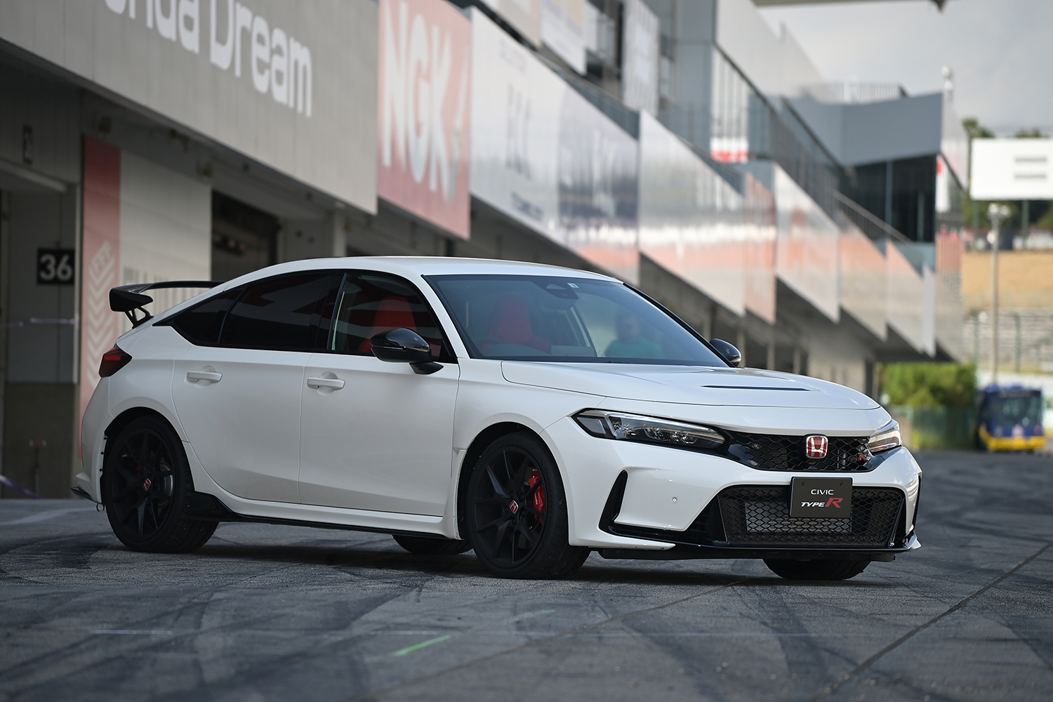 ホンダ・シビックタイプRのフロントスタイリング