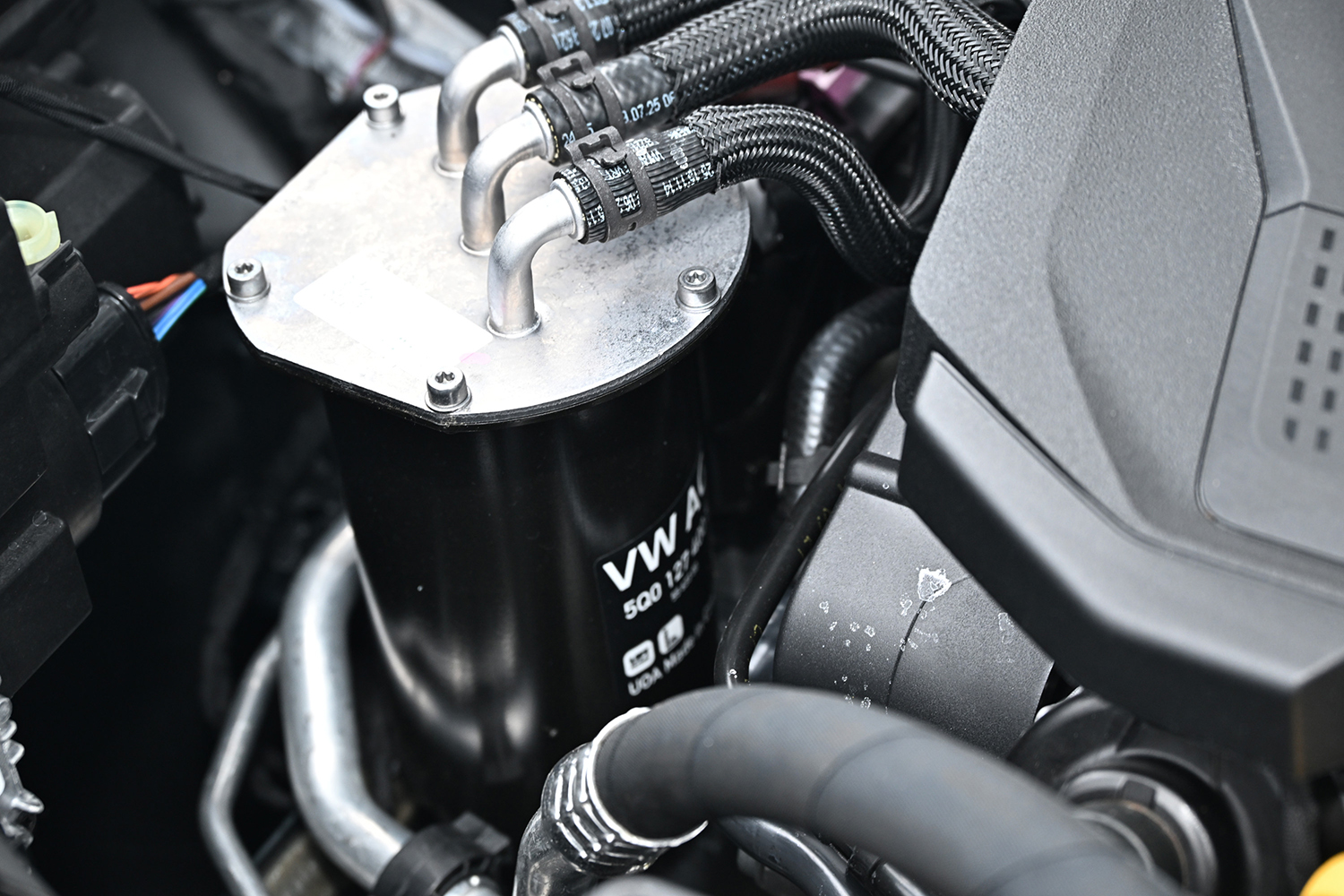 フォルクスワーゲン・ティグアンのエンジンルーム