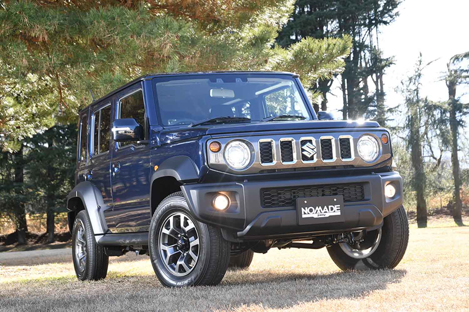 スズキ・ジムニーノマドのフロントスタイリング