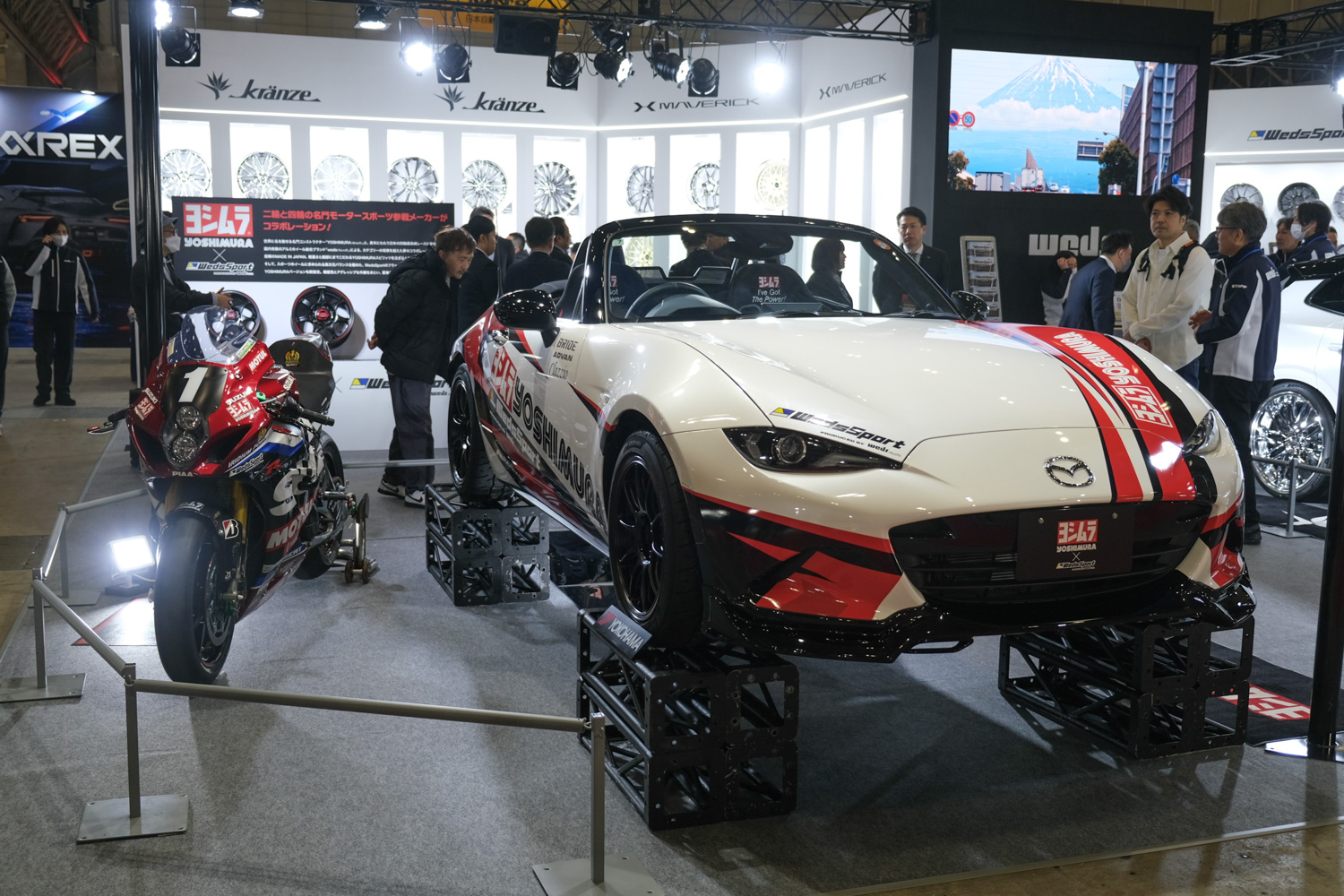 足元のおしゃれを楽しむなら老舗ホイールメーカー「weds」ブースへ行くべし【東京オートサロン2026】 〜 画像5