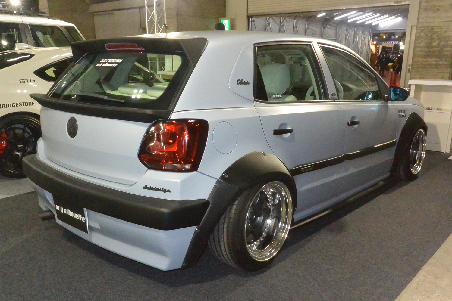 クラシック・ポロのリヤスタイリング