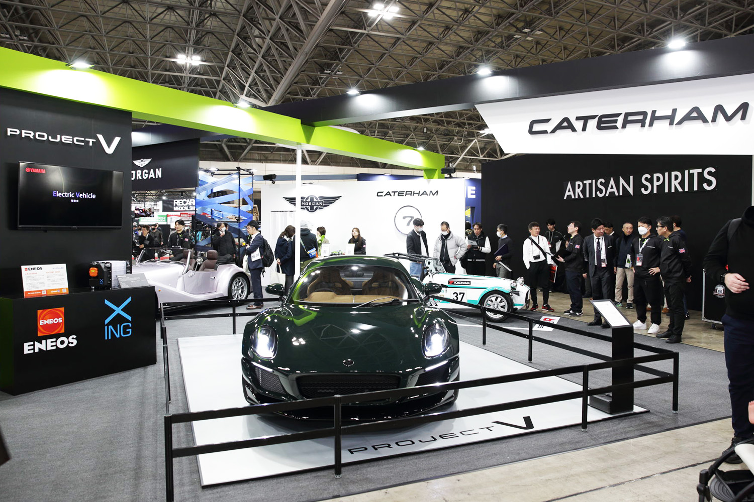 BEVのケータハムと直6のモーガンが示す「未来のクラシック」とは【東京オートサロン2026】