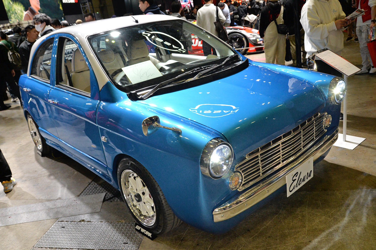 京都校のグループが製作した「マーチ Eloura（エローラ）」のフロントスタイリング 〜 画像8