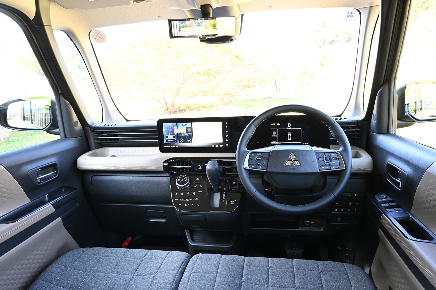 新型デリカミニのインテリア