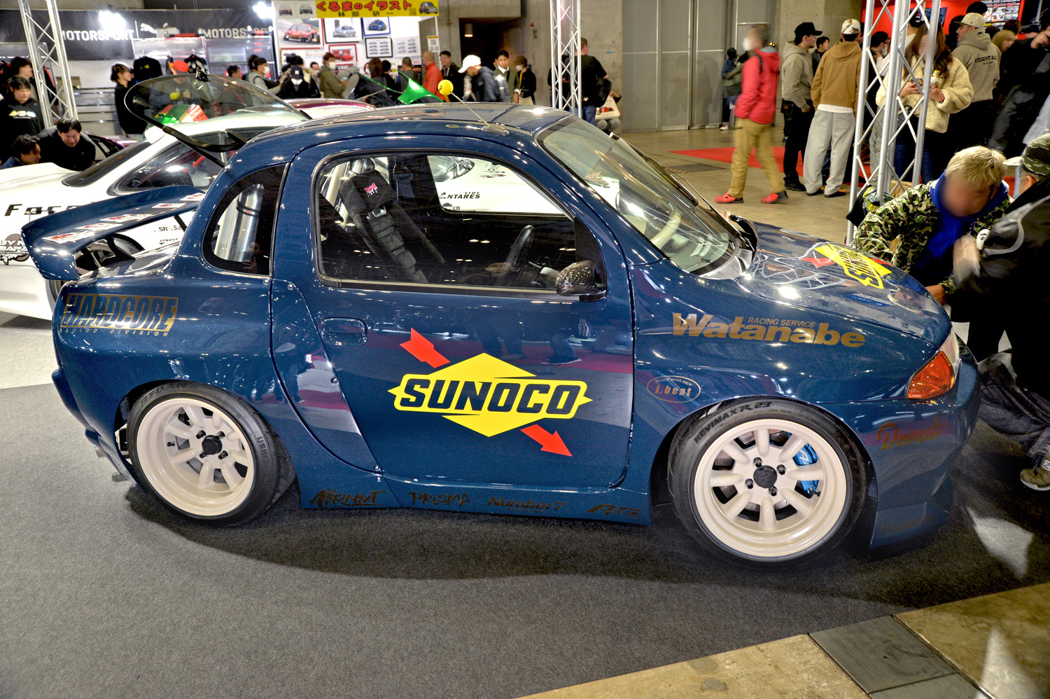 HARDCORE TOKYOとTRA京都が製作した「Baby R32」のサイドスタイリング