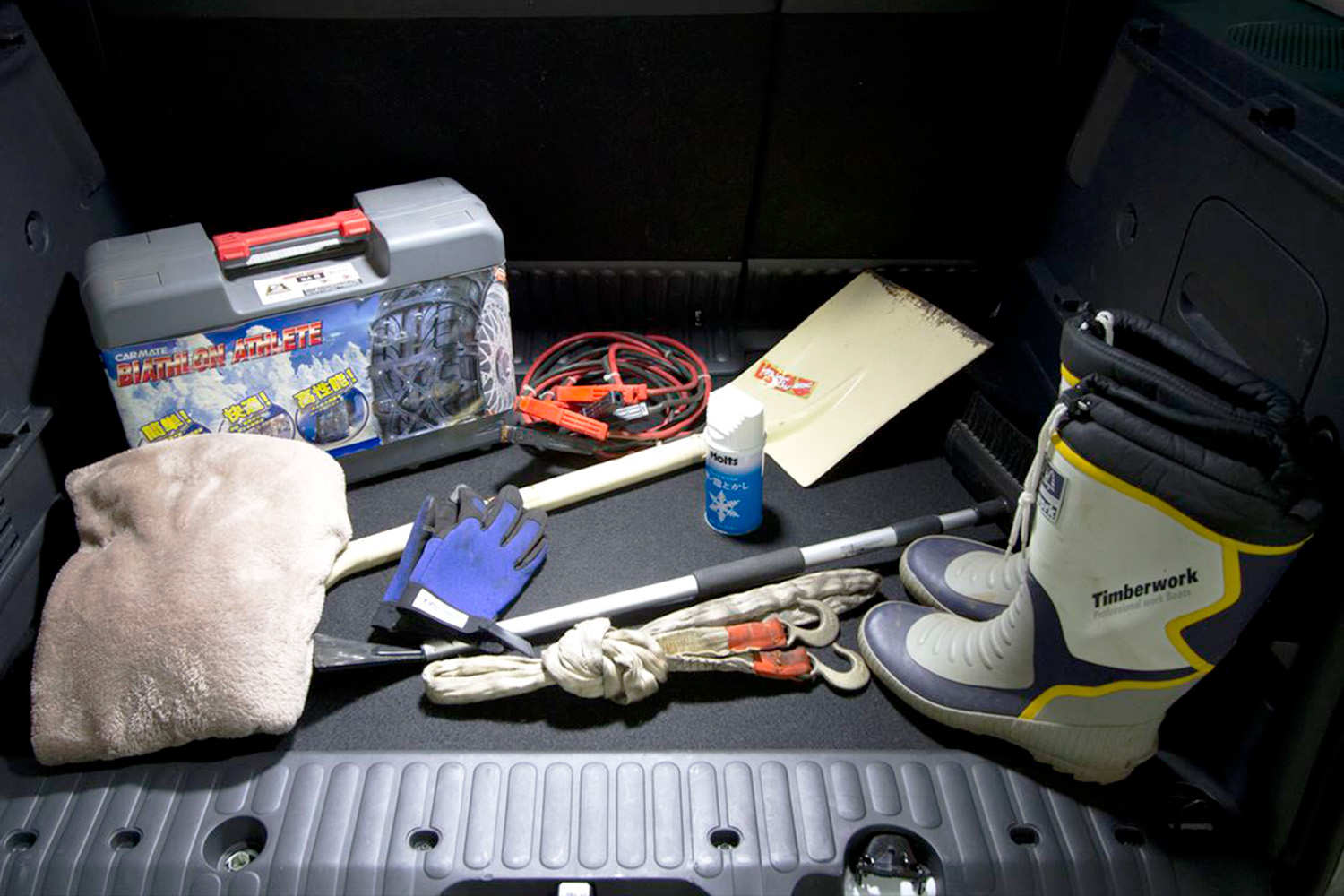 スタックや立ち往生に備えた用品