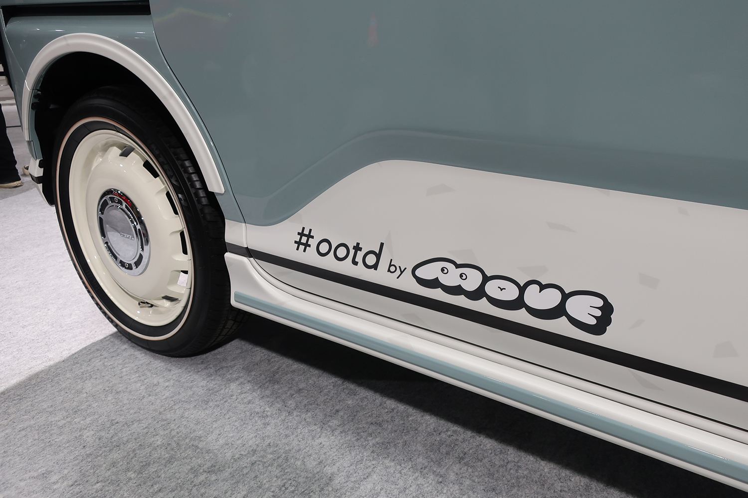 ダイハツが東京オートサロン2026でムーヴ #ootdを展示