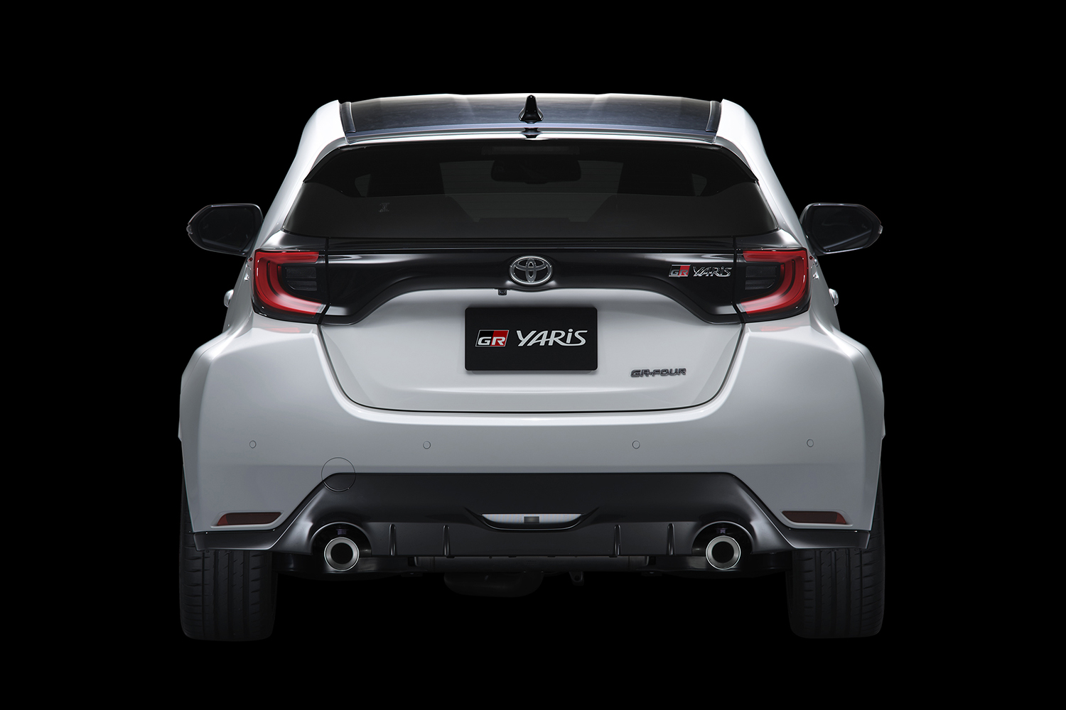 GRヤリス First Editionのリヤスタイリング