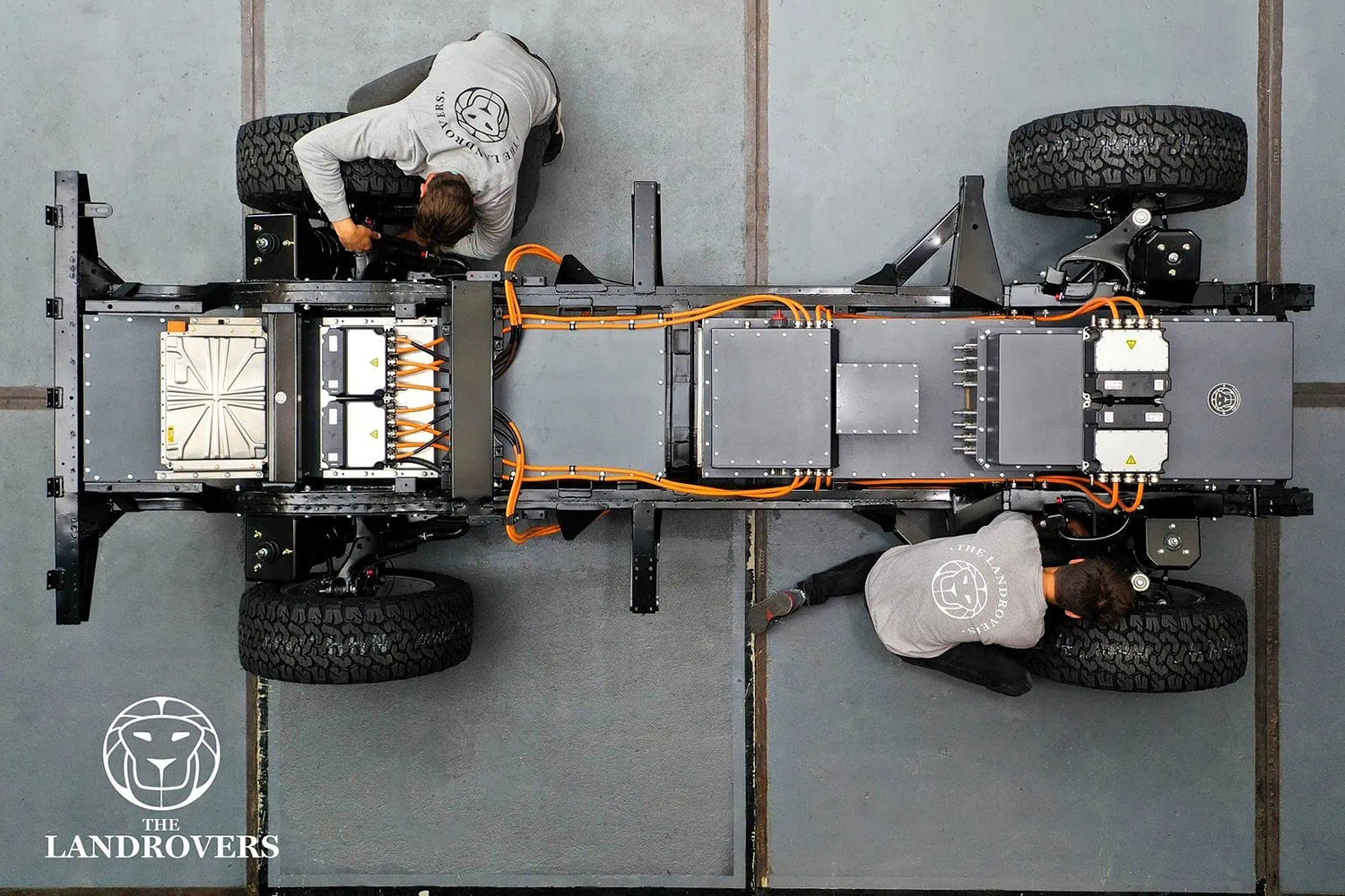 ディフェンダー・パンテラのシャーシ