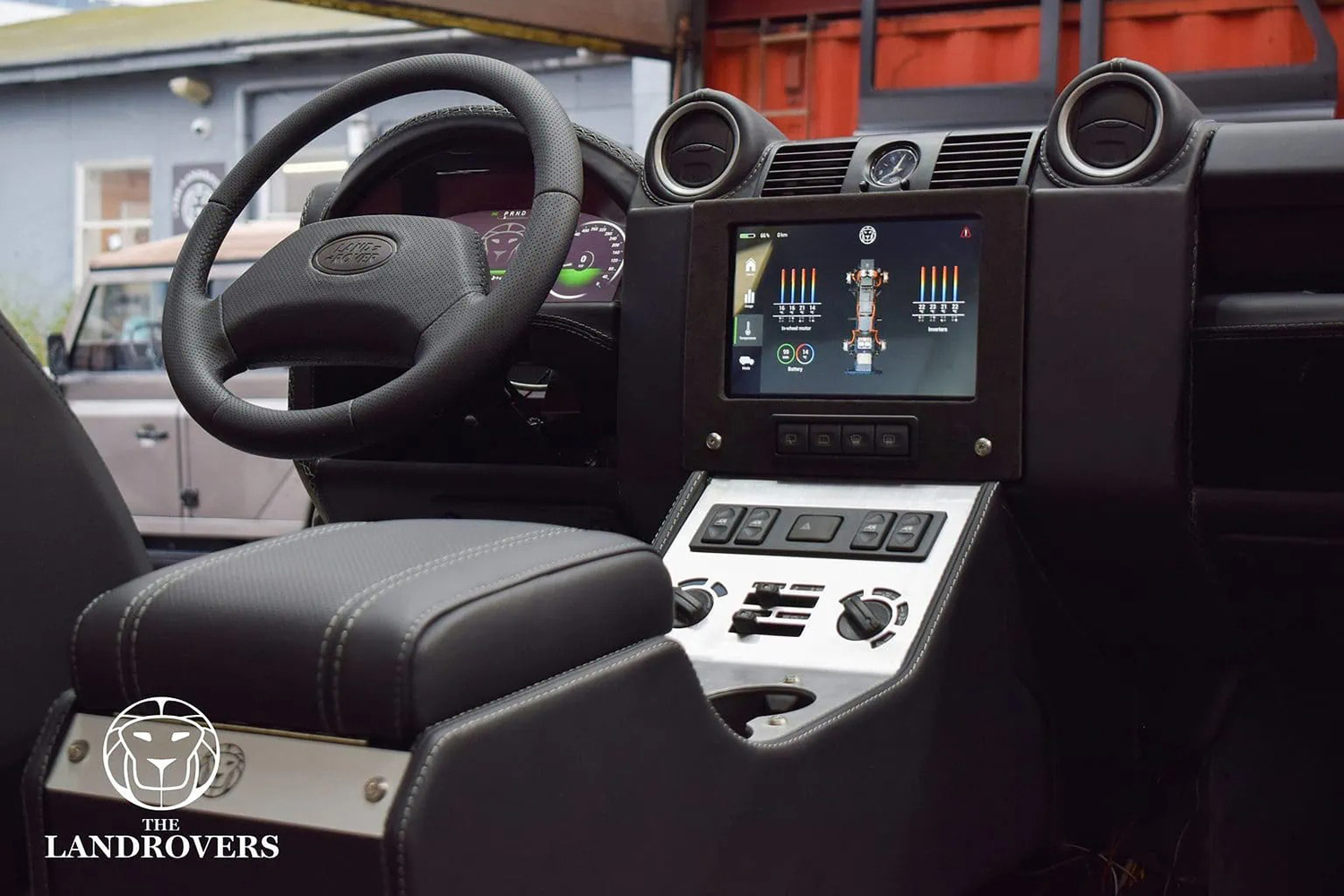 ディフェンダー・パンテラのインテリア