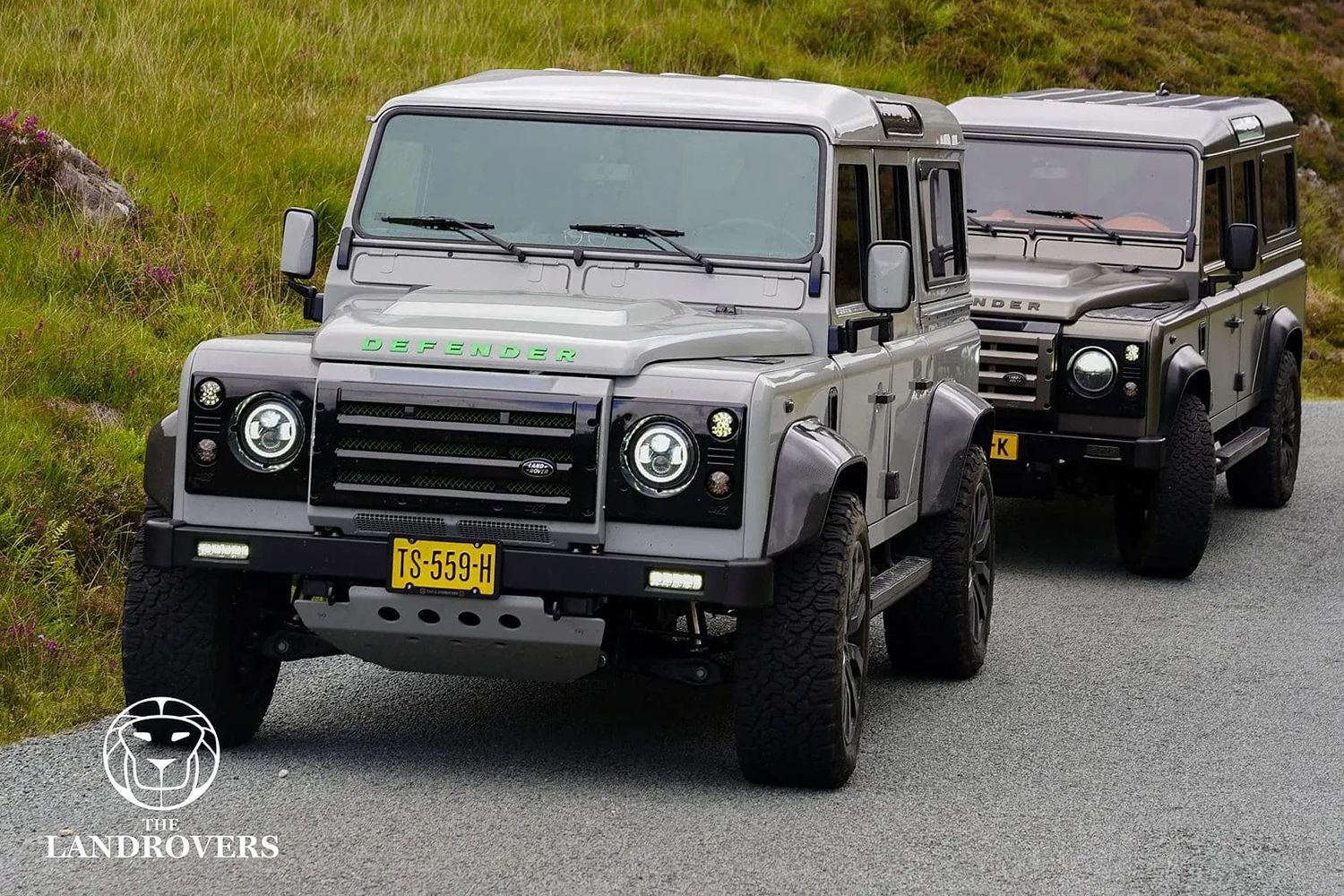 ディフェンダー・パンテラのフロントスタイリング