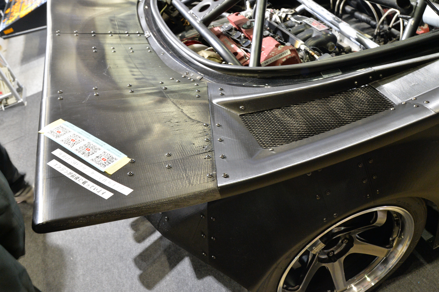 ツインエンジン化されたトヨタ・セラが東京オートサロンに見参 〜 画像13