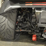 【画像】フロントに日産のSR20VETでリヤにはホンダK20Aのツインエンジン！　バタフライドアのトヨタ・セラがとにかくすごいことになっていた 〜 画像15