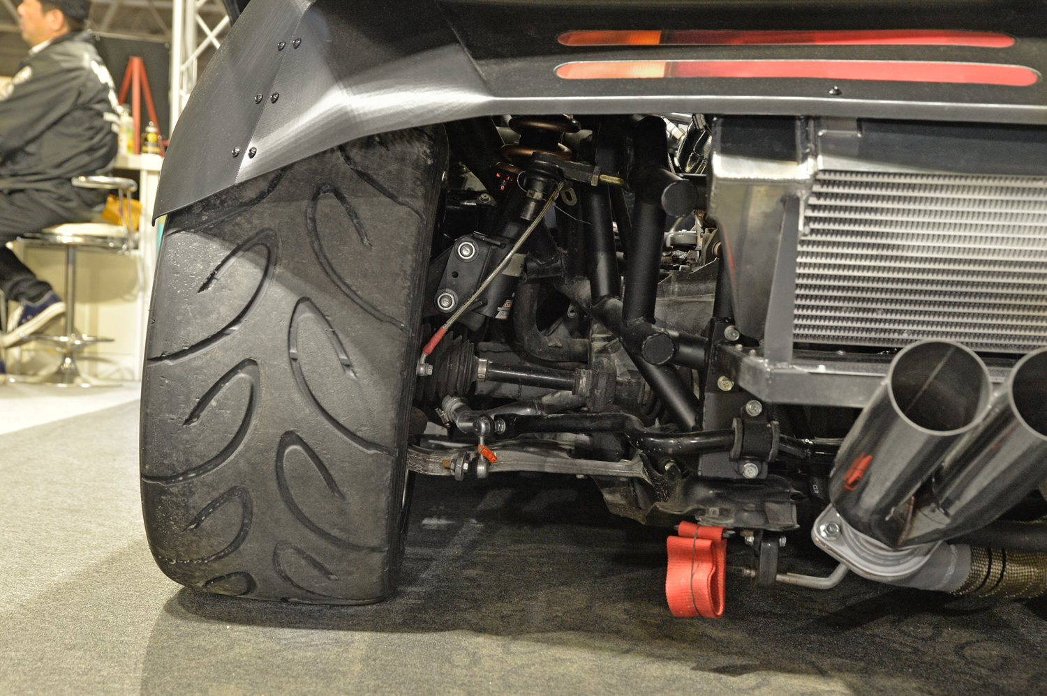 ツインエンジン化されたトヨタ・セラが東京オートサロンに見参 〜 画像15