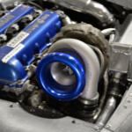 【画像】フロントに日産のSR20VETでリヤにはホンダK20Aのツインエンジン！　バタフライドアのトヨタ・セラがとにかくすごいことになっていた 〜 画像16