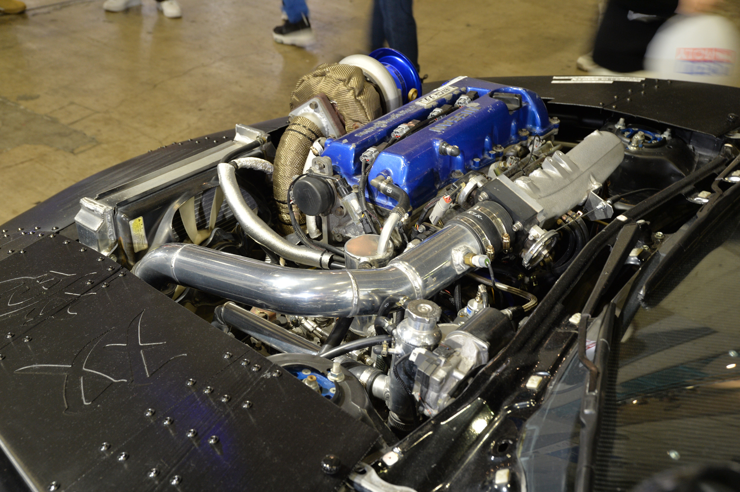 フロントに搭載されたSR20VET 〜 画像6