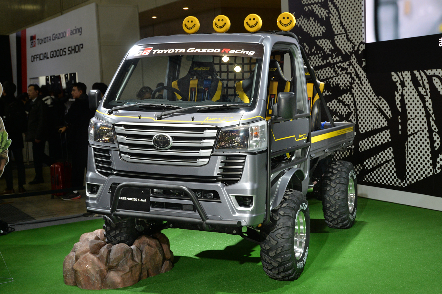 Gazoo Racingサイドのカスタムしたハイゼット