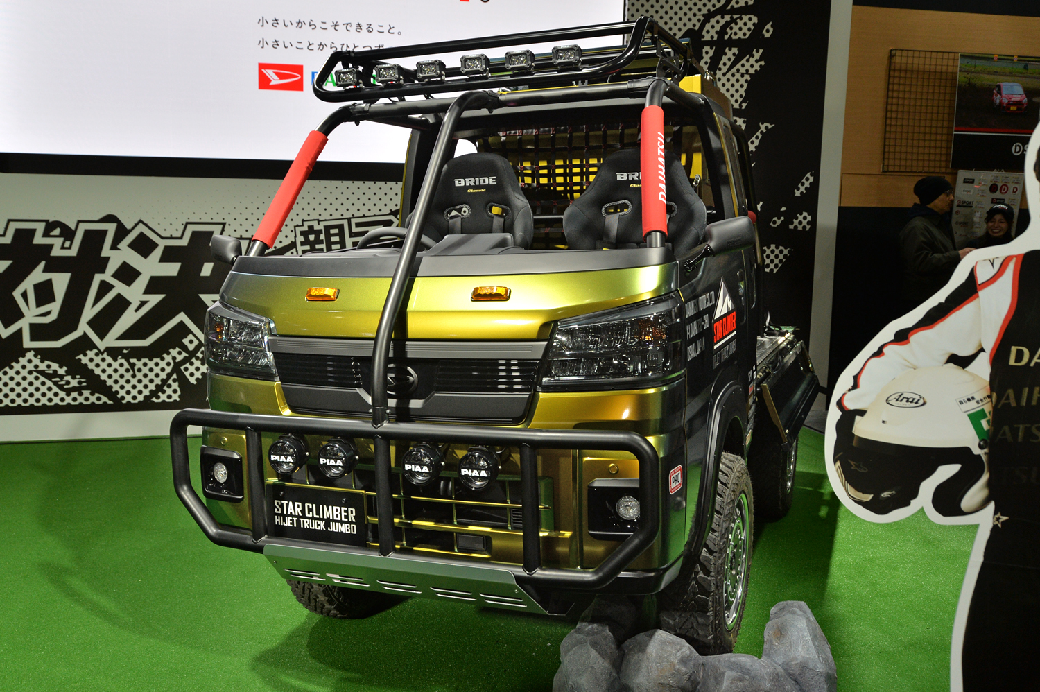 ダイハツサイドのカスタムしたハイゼット