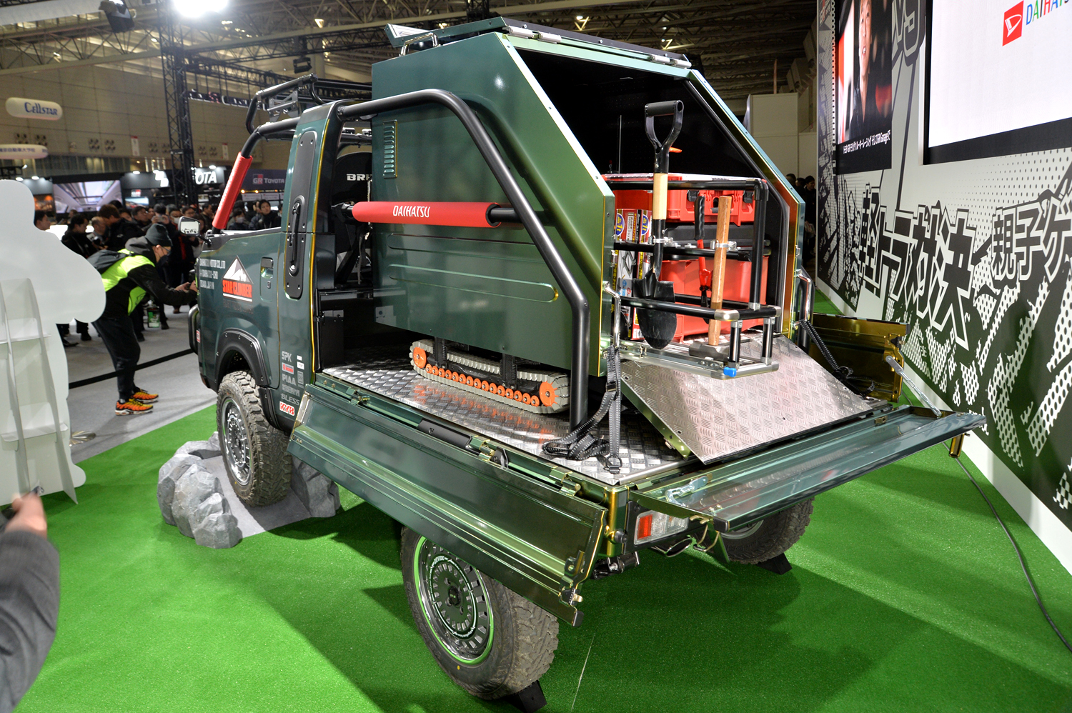 ダイハツサイドのカスタムしたハイゼット