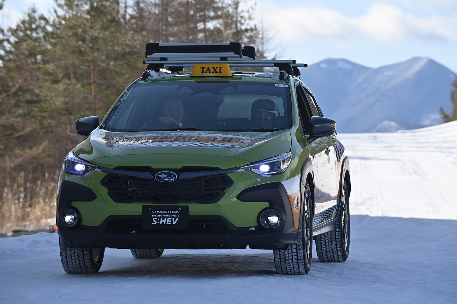 ゲレンデタクシーの様子