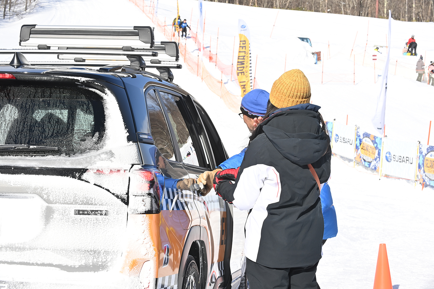 ゲレンデタクシーの様子