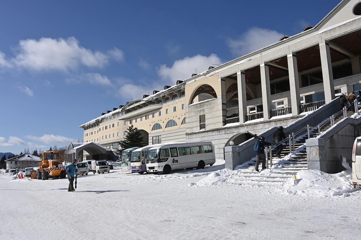 ゲレンデタクシーの様子