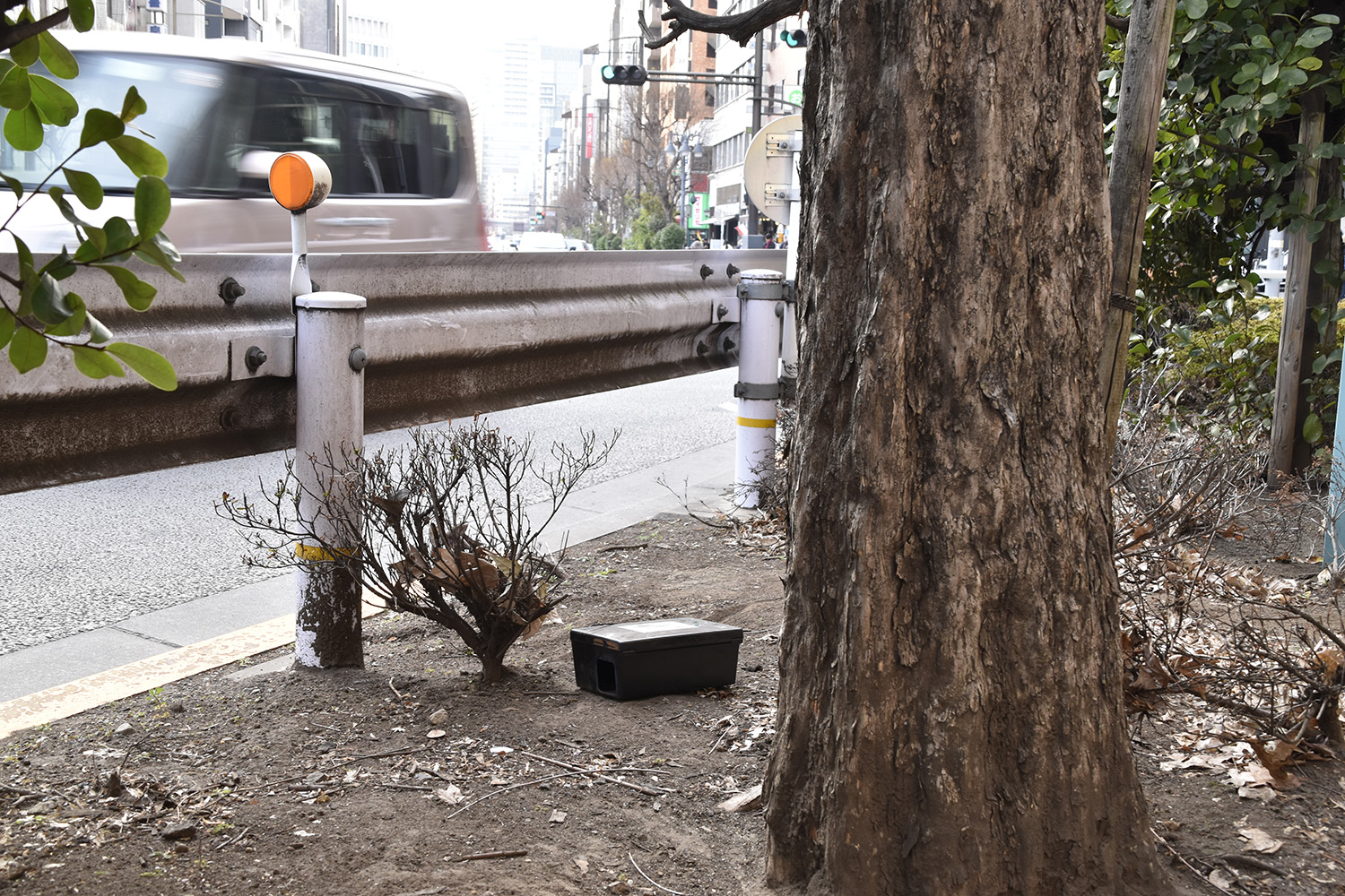 道路の植え込みに突如出現した黒い箱は街の環境を守る重要アイテムだった 〜 画像5