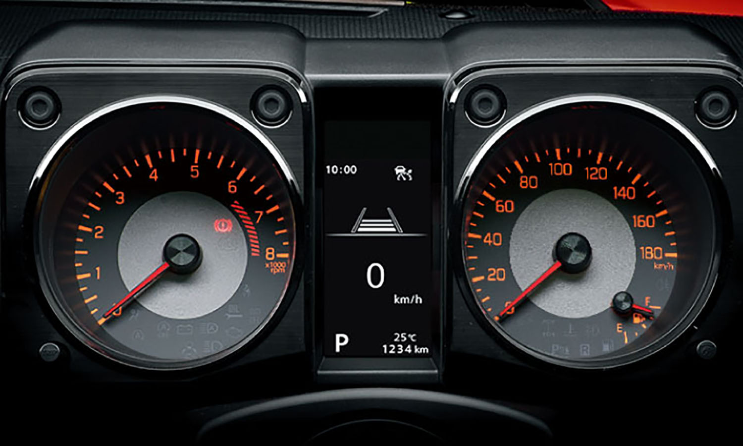 スズキ・ジムニーノマド（2型）のメーター 〜 画像10